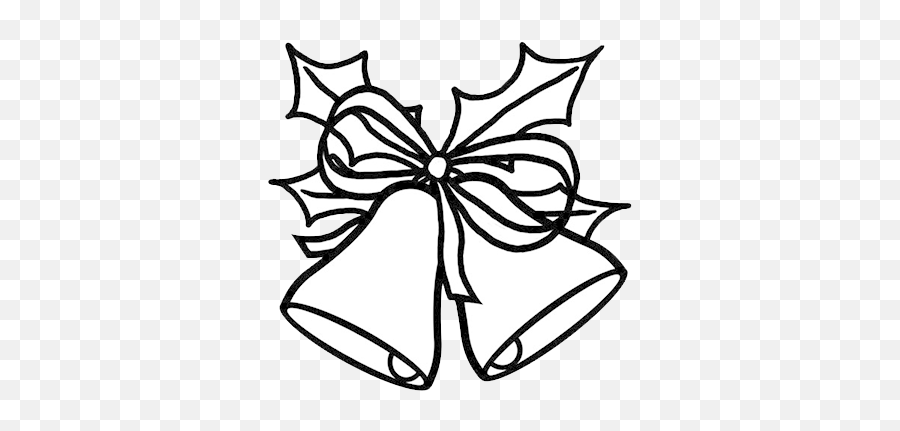 Christmas Clip Art Black And White - Designbust Desenho De Natal Preto E Branco Emoji,Mistletoe Emoji