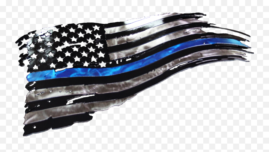 Free Tattered American Flag Png Download Free Tattered - Thin Blue Line Flag Forearm Tattoos Emoji,Veterns Ofled Flag Emoji