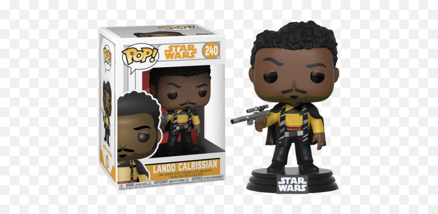 Funko Wobblers Star Wars Solo Lando - Funko Pop Star Wars Lando Calrissian Emoji,Emoji Popo De Colores