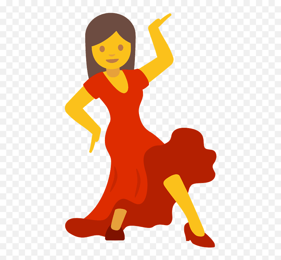 Woman Dancing Emoji Clipart - Android Dancing Woman Emoji,New Black Dancing Emoji