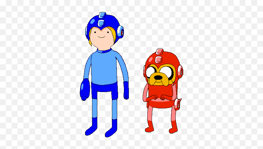 Mega Adventure Time - Mega Man Finn And Jake Emoji,Adventure Time Emotion
