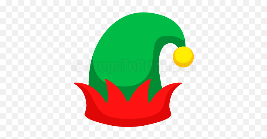 Pin - Clipart Christmas Elf Hat Emoji,Adult Emoji Slippers