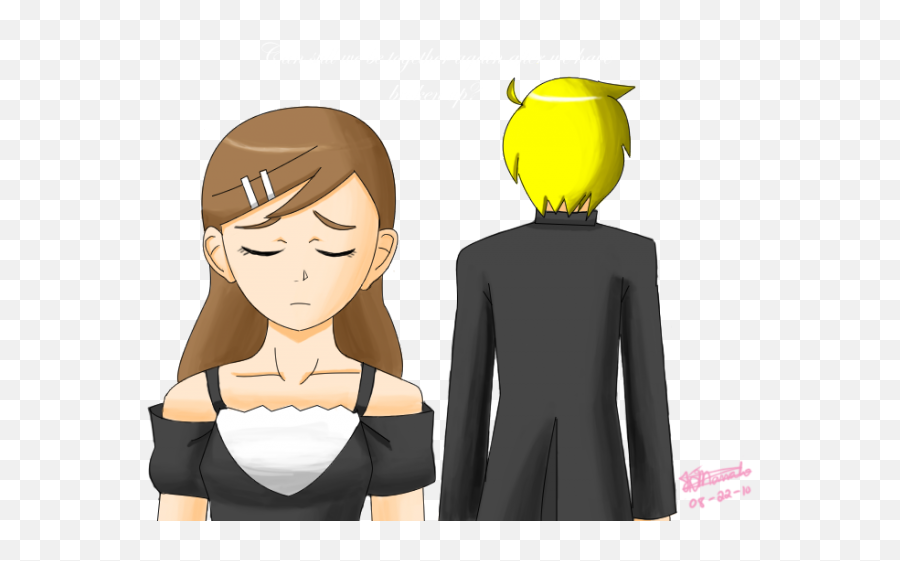 Vector Sad Couple Png Image Background Png Arts - Whatsapp Dp Couple Sad Emoji,Couple Emoji Png