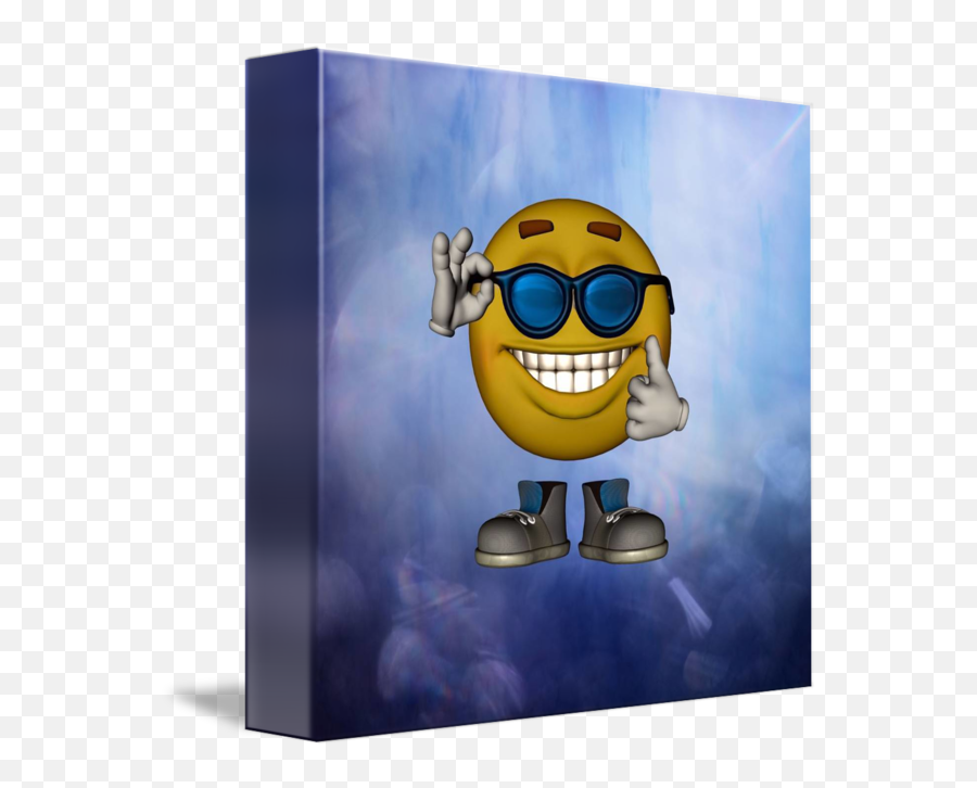 Mr Cool By Brian Raggatt Emoji,Cool Emoticon Art