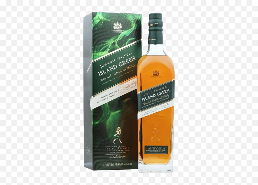 Johnnie Walker Island Green 43 1l Liquidro Emoji,Emodka Emoji Vodka