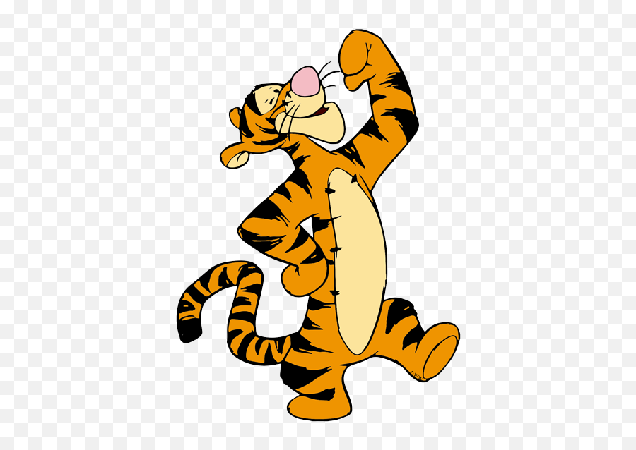 Tigger Winniethepooh Strong Sticker By Helena Dgz - Winnie The Pooh Clipart Tigger Emoji,Tigger Emoji