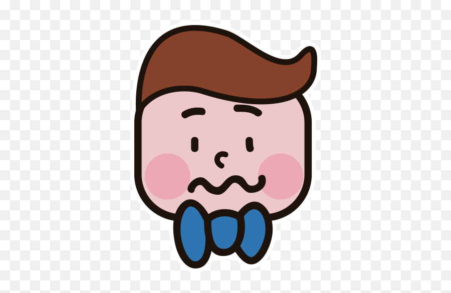 Boy Emoji By Marcossoft - Sticker Maker For Whatsapp,Cough Emoji