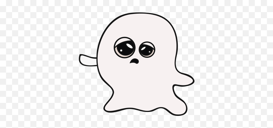 Ghost Emoji And Sticker By Phuong Hoang Co,Gost Emoji