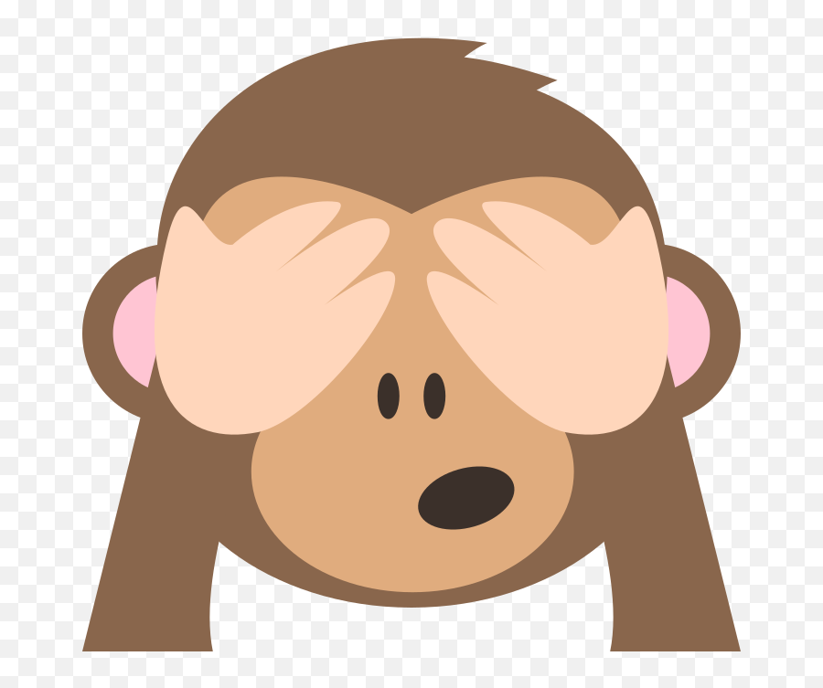See - Monkey Blocking Eyes Emoji,Hear No Evil Emoji