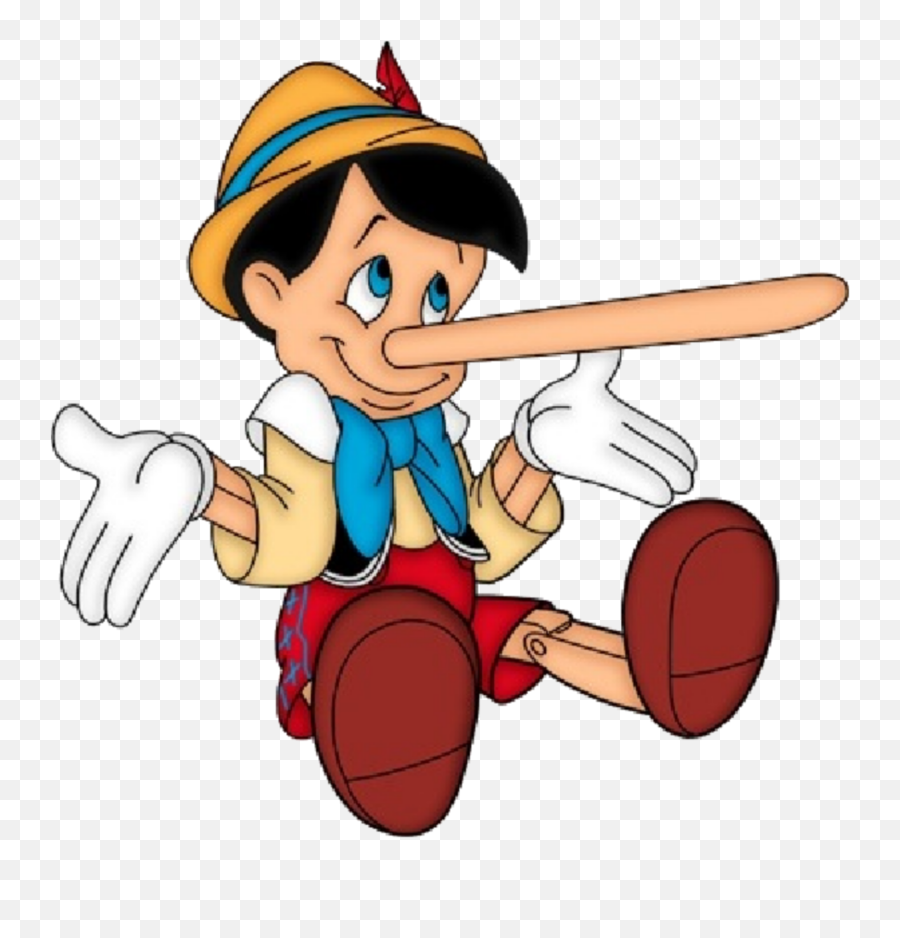 Mq Pinocchio Nose Lie Disney Sticker - Pinocchio Nose Emoji,Pinnochio Emoji