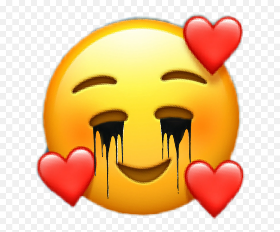 Heart Face Emoji Png Clipart - Emoji Heart Face,Heart Face Emoji