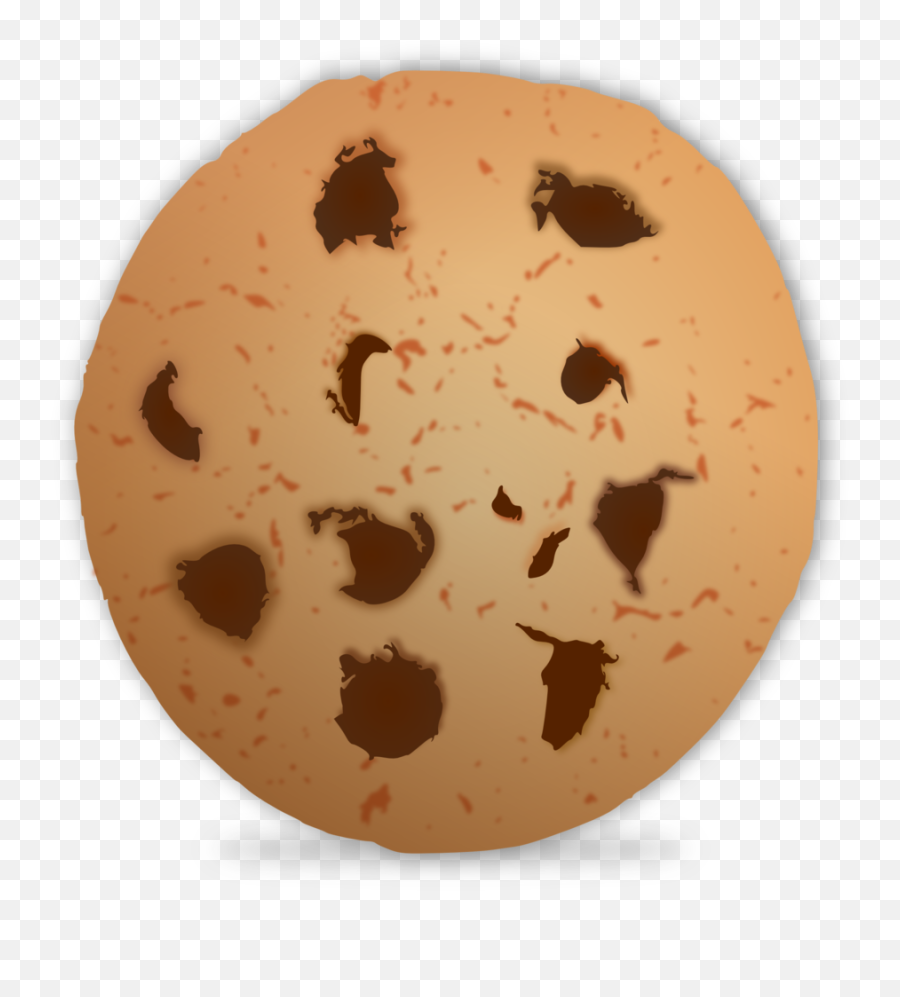 Cookie Clipart File Cookie File Transparent Free For - Chocolate Chip Cookie Clip Art Emoji,Emoji Cookie Cutter