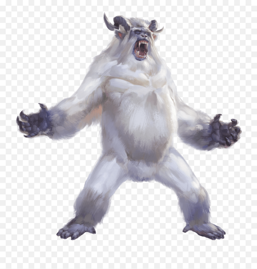 Monsters Y - Fictional Character Emoji,Yeti Emotion