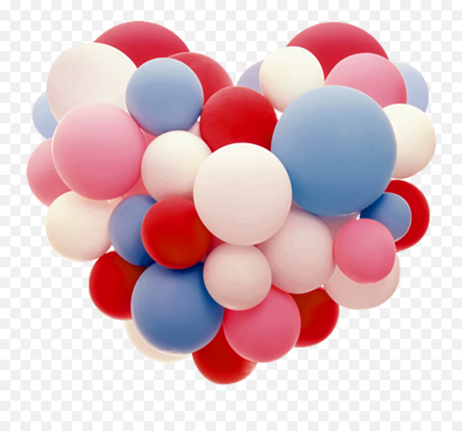 Heart Of Balloons Png Hd Heart Of Balloons Png Image Free - Birthday Balloons Image Hd Png Emoji,Emoji Heart Balloons