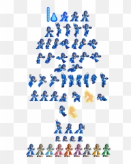 Download Point Art Sprite Mega Man Free Transparent Image Hq - 16 Bit Megaman X Sprites Emoji,Mega Emoji Free
