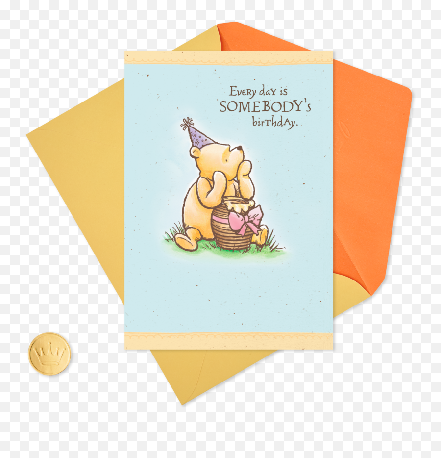 Disney Winnie The Pooh Special Somebody Birthday Card - Vintage Classic Winnie The Pooh Birthday Emoji,What Emotion Does Owl Represent Winnie The Pooh