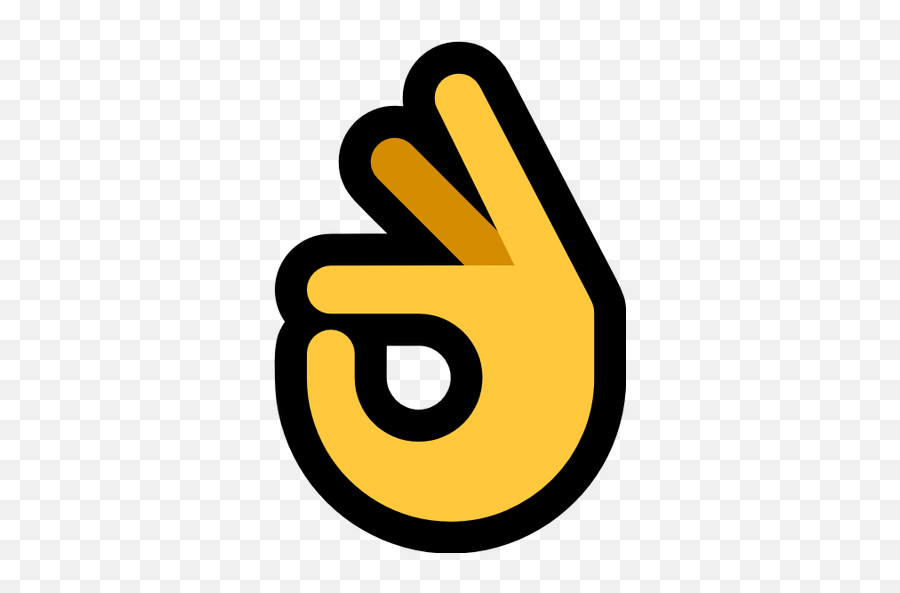 Emoji Image Resource Download - Ok Gesture,Ok Hand Emoji