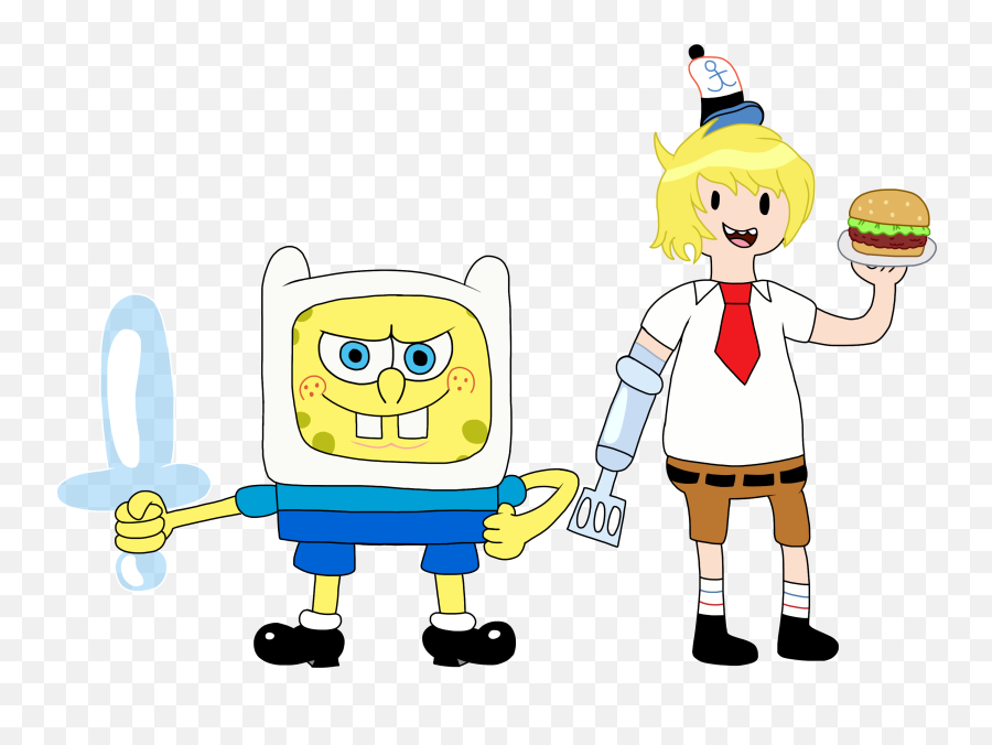 Spongebob And Finn Job Swap - Finn The Human Spongebob Emoji,Spongebob Squarepants Dramatic Emoticons