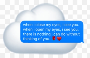 Cloud Love Sticker Ariana Sticker - Language Emoji,Best 