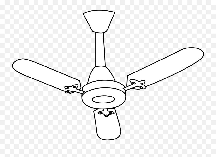 Ceiling Fan Air Conditioning - Ceiling Fan Fan Outline Emoji,Ceiling Fan Facebook Emoticons