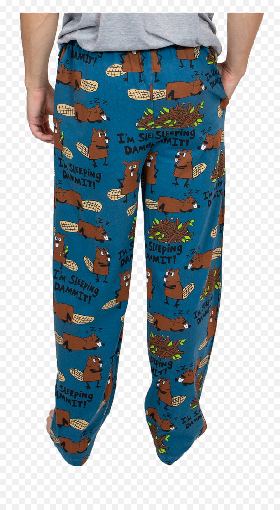 Sleeping Dammit Pant - Straight Leg Emoji,Soft Pj Pants Emojis