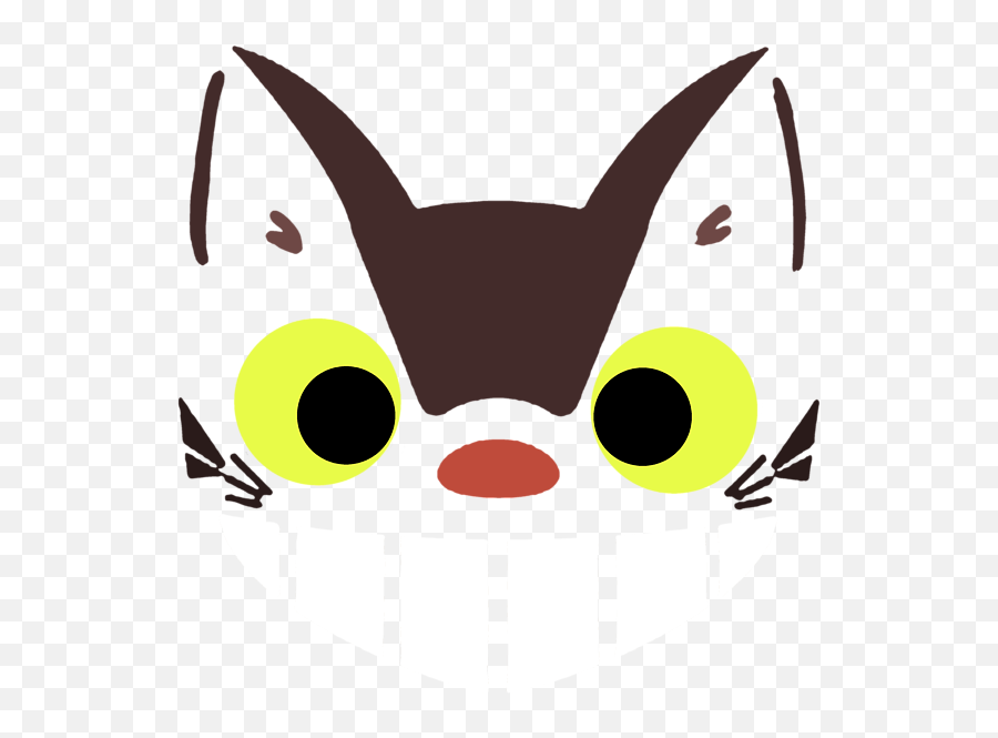Chibi Catbus My Neighbor Totoros - Catbus Face Emoji,Emoticons Codes Totoro