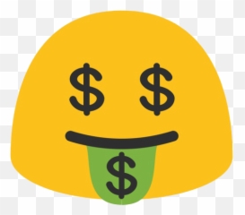 Money - Mouth Face Emoji Happy,Money Emoji