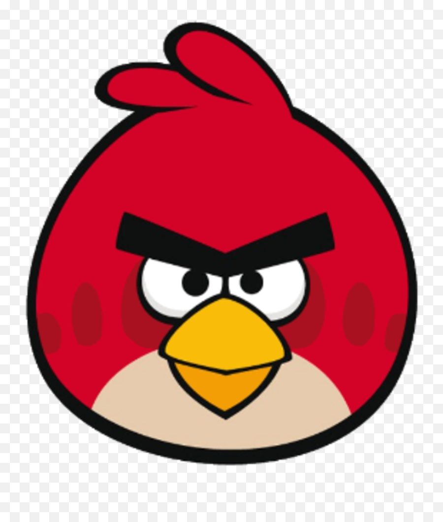 Simple Drawing Of Angry Bird - Angry Bird Emoji,Emotions Carton Easy O Draw