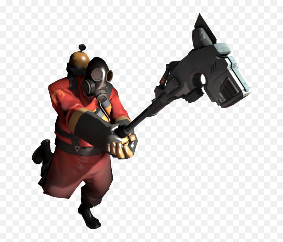 Tf2 Rfa Pyro Maul - Team Fortress 2 Pyro Png Emoji,Tf2 Pyro Emoticons