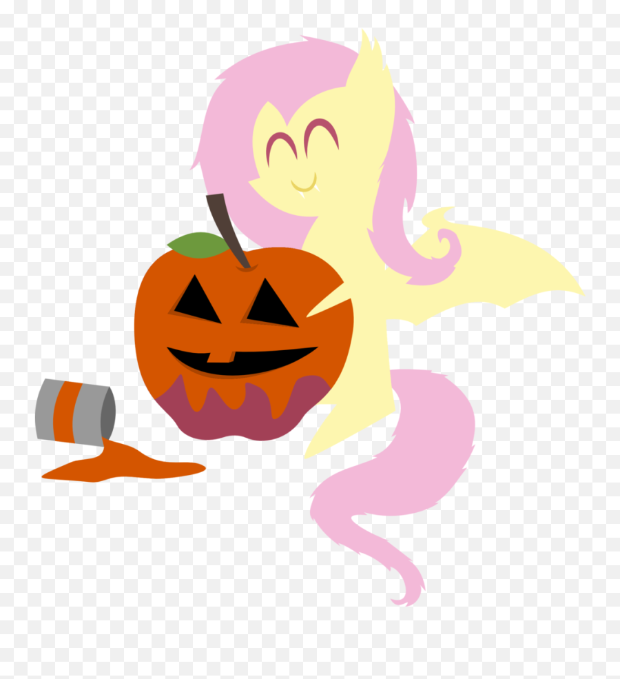 Apple Artist V Jelly Pony Color - Fluttershy Bat Pointy Ponys Emoji,Iphone Emojis Hallwoeen