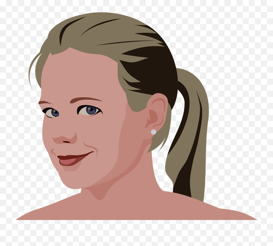 Beautyfacegirlheadportrait - Free Image From Needpixcom For Adult Emoji,Beautiful Girl Mixed Emotions