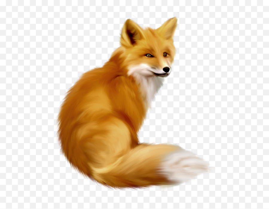 Fox Clip Art 3 - Fox Clipart Emoji,Arctic Fox Laughing Emoji