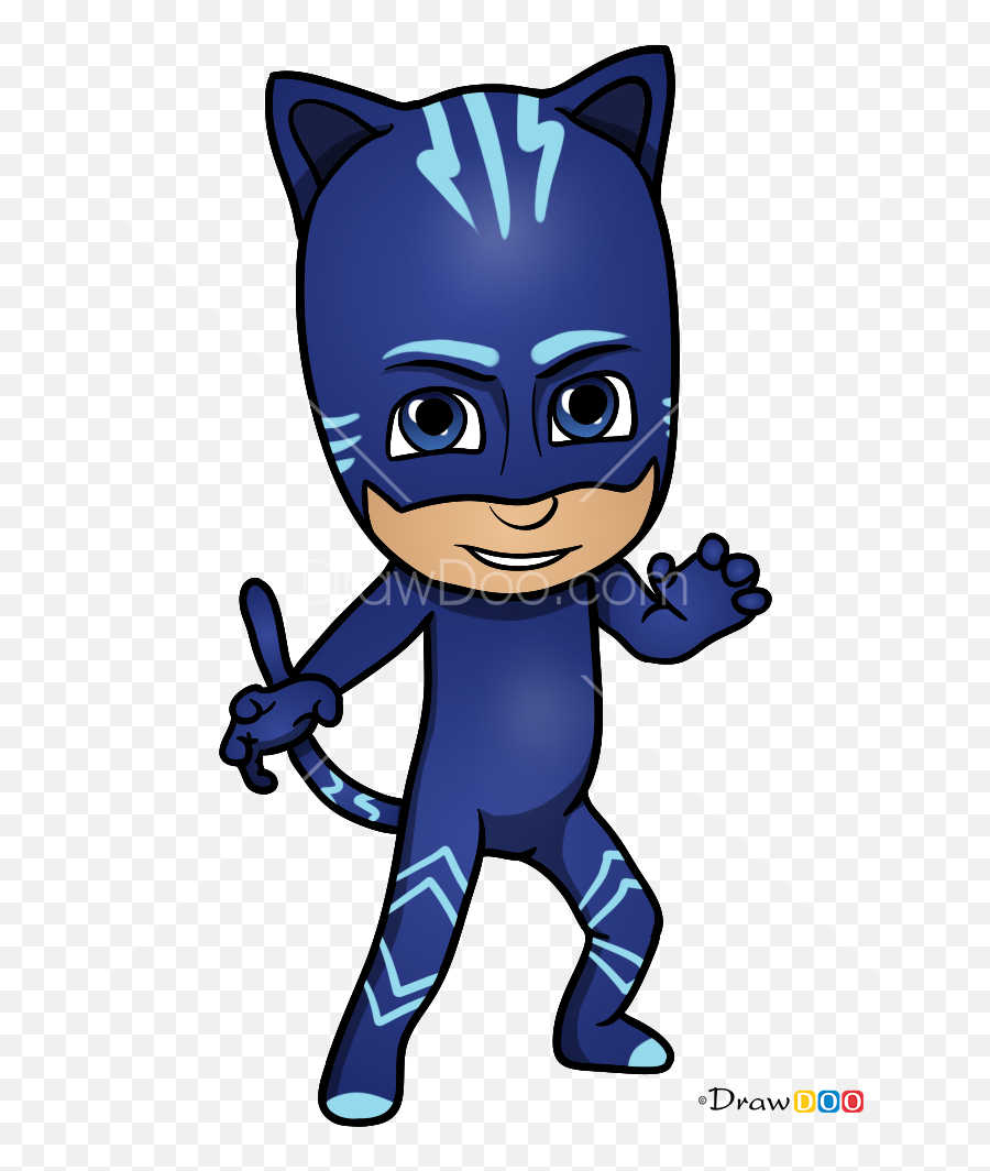 How To Draw Catboy Pj Masks - Catboy Pj Masks Emoji,Showing Emotion With Masks Superheroes