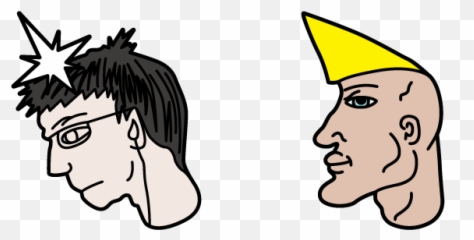Memes Cursors Collection - Sweezy Custom Cursors Chad Thinker Emoji,I Second Th Emotion Meme