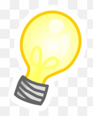 Incandescent Light Bulb Lighting Clip - Transparent Background Light Bulb Clip Art Emoji,Sun Light Bulb Emoji