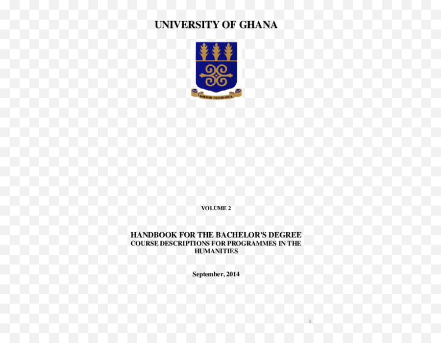 Pdf University Of Ghana Handbook For The Bacheloru0027s Degree Emoji,Rythem Emotion White Reflection
