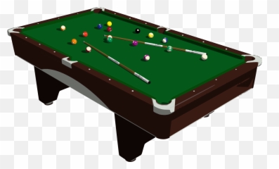 Pool Table With Billiard Balls Clip Art Image - Clipsafari Emoji,Emojis Of Somene Kicking A Soccerball