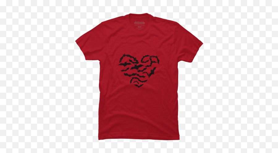 Red Bat T - Shirts Tanks And Hoodies Design By Humans Emoji,Weenie Text Emoticon