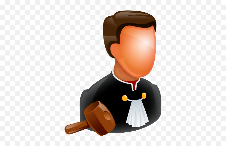 Judge Icon - Judge Icon Png Emoji,Judge Hammer Emoji