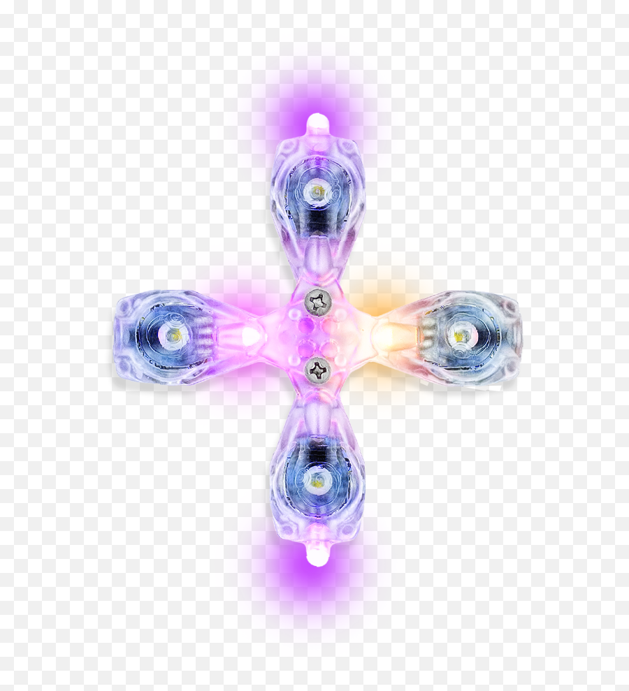 Orbite X3 4 - Light Rave Toy Light Up Led Orbit Iheartraves Emoji,The Unicorn Emoji Fidget Spinner
