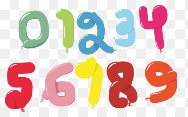 Balloon Numbers 1 - Free Vector Graphic On Pixabay Emoji,7 Emotions 2018