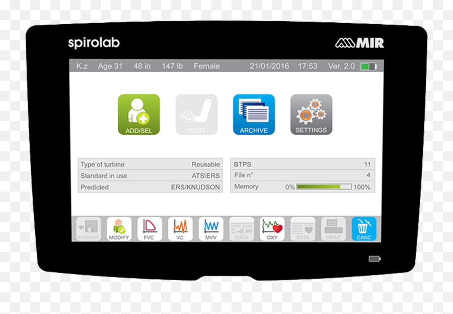 Spirolab Portable Desktop And Pc - Based Spirometer With Emoji,Messenger Lite Kiss Emoticon