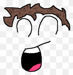 A Face But Wait Itu0027s Clipart - Full Size Clipart 3138195 Dot Emoji,Uncertain Emoji