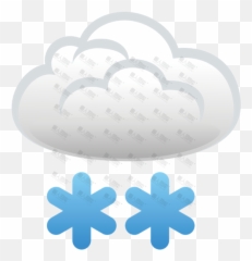 Png Emoji,Snow Cloud Emoji