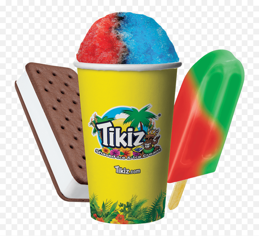 Tikiz Shaved Ice U0026 Ice Cream Mobile Franchise Best Mobile Emoji,Water Ice Emoji