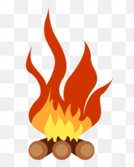 Firewood Clipart Camp Fire Firewood Camp Fire Transparent - Transparent Background Campfire Cartoon Png Emoji,Camping Emojis