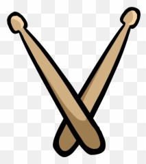 Drumsticks - Cartoon Drum Sticks Transparent Emoji,Salsa Dancer Emoji Costume