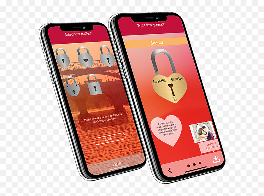 Virtual Love Padlocks Emoji,Love Devotion Feeling Emotion