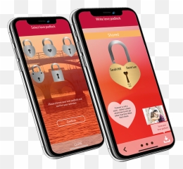 Virtual Love Padlocks Emoji,Love Devotion Feeling Emotion