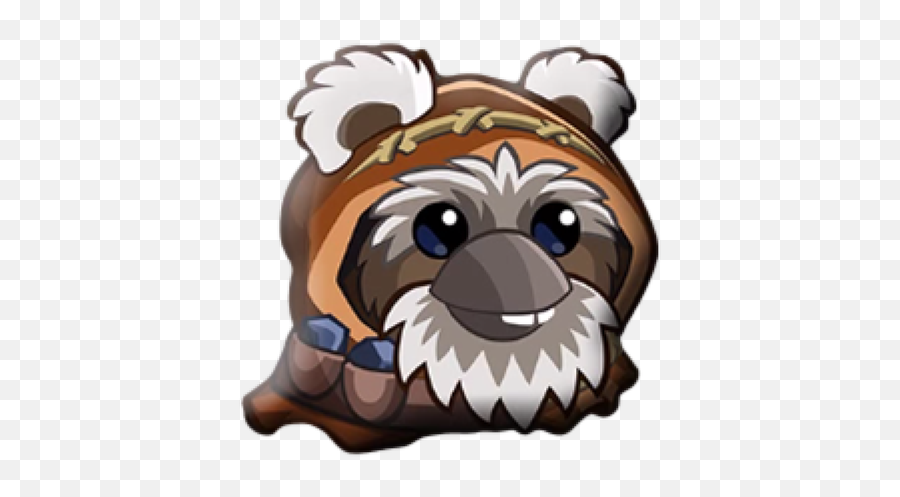 Angry Birds Star Wars Ewok Transparent - Angry Birds Star Wars Ewok Birds Emoji,Ewok Emoji